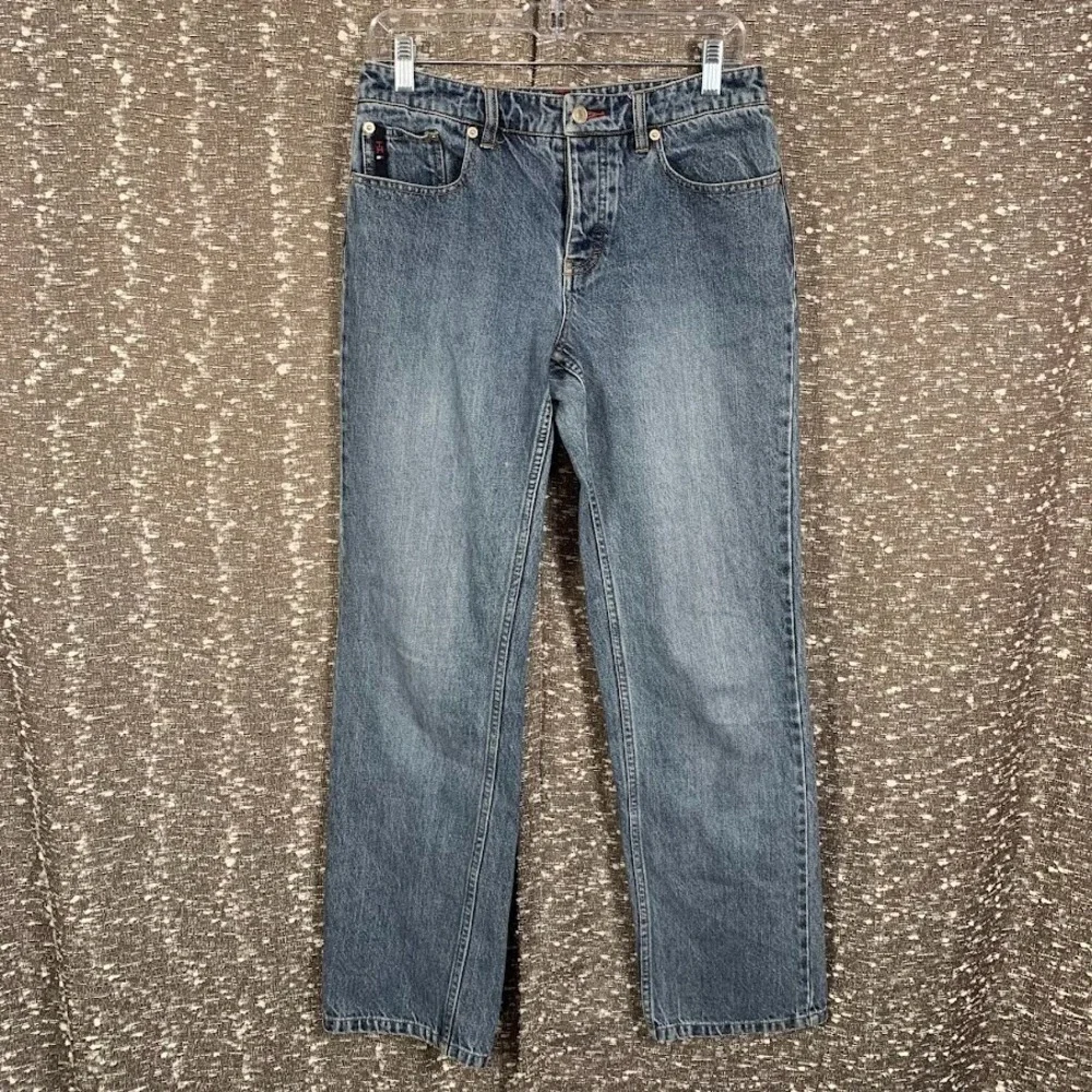 Vintage Tommy Hilfiger Denim Jeans Straight Leg Button‎ Fly Women's 6